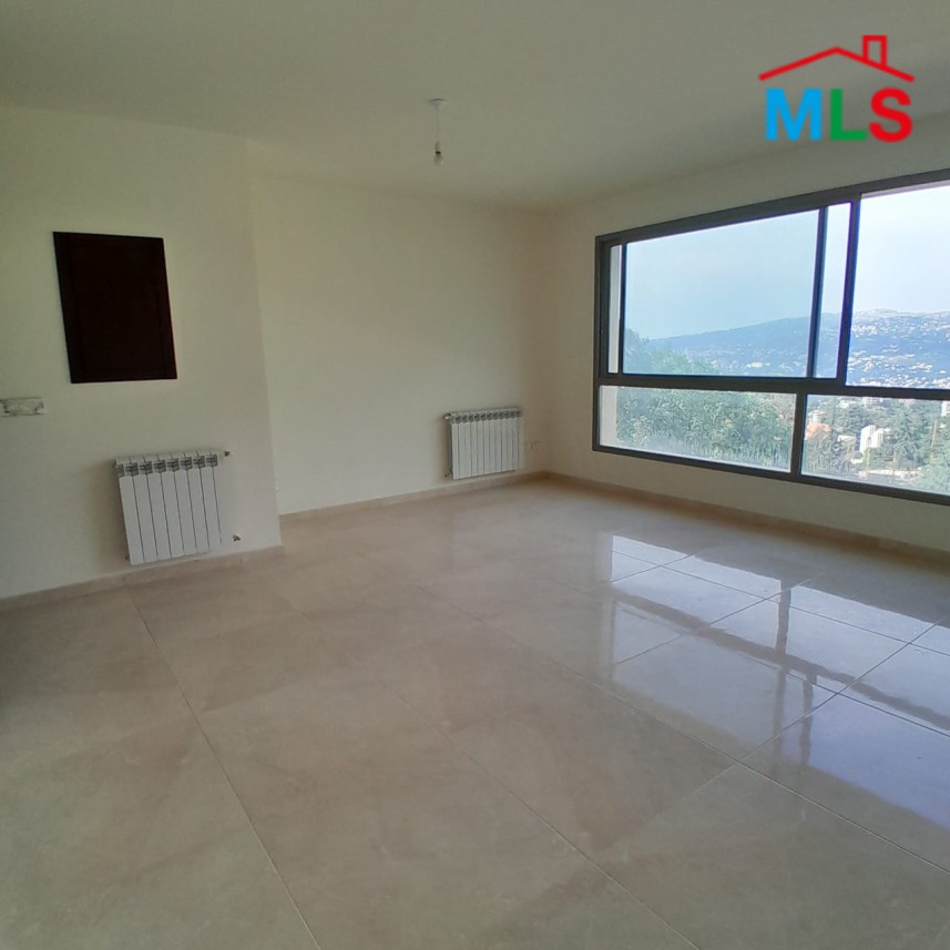 Brand New Apartment With Terrace For Rent in Bikfaya