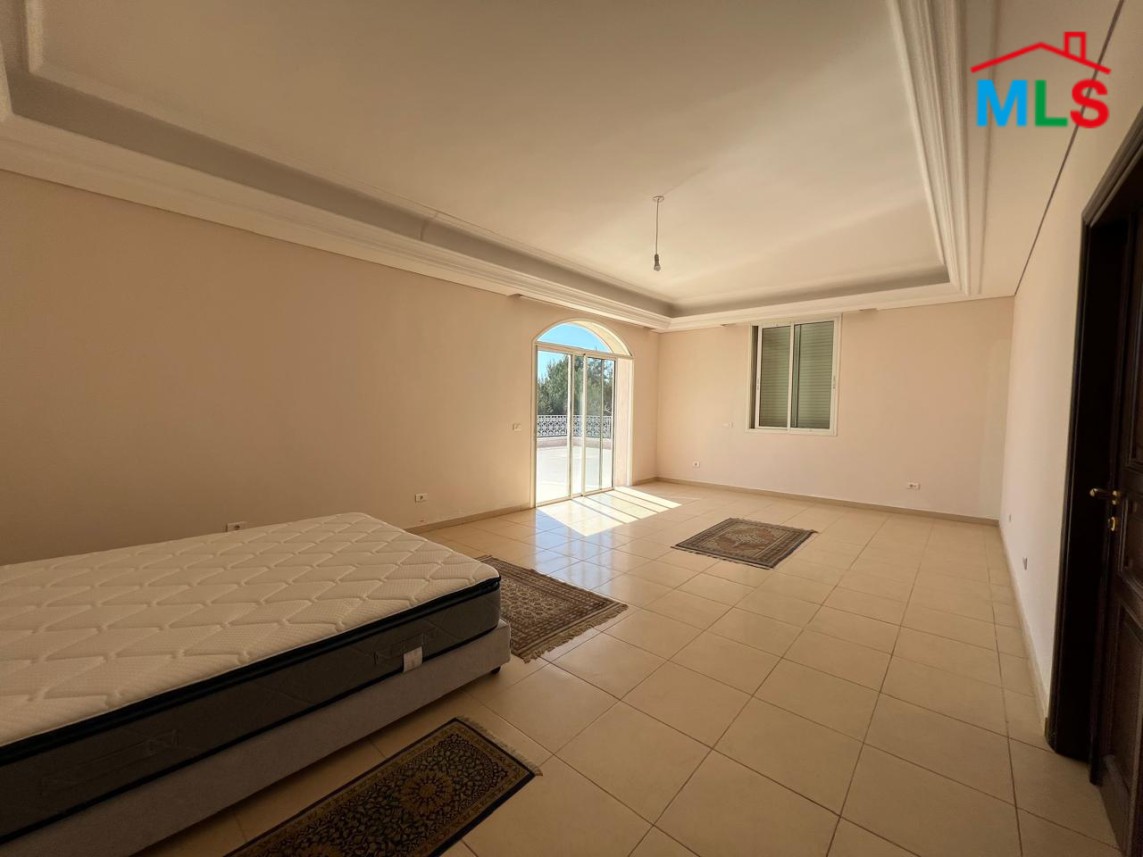 Semi-Furnished Amazing Villa With Pool For Rent in Fatqa