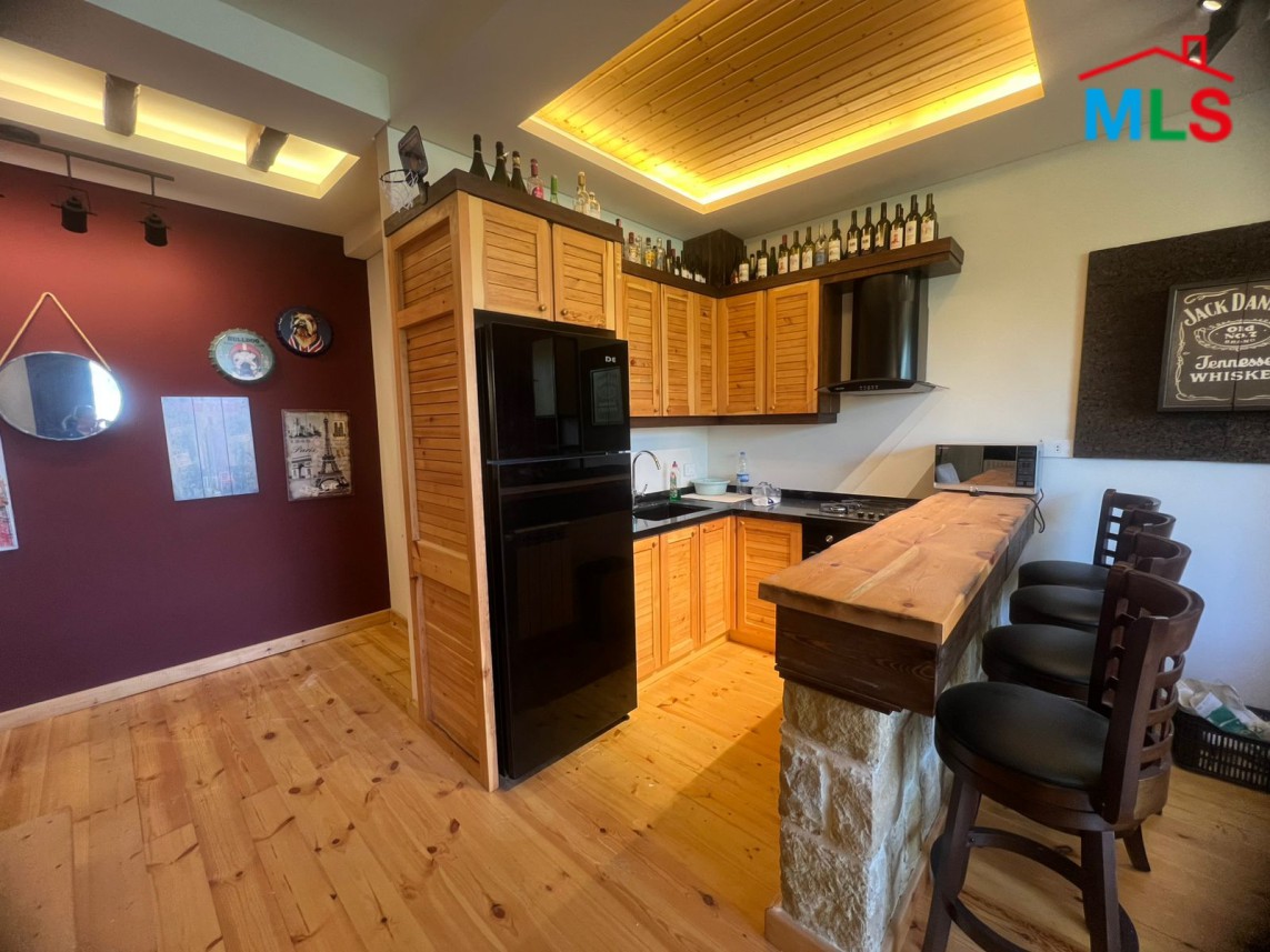 High-End Furnished Chalet With Garden For Rent in Fakra