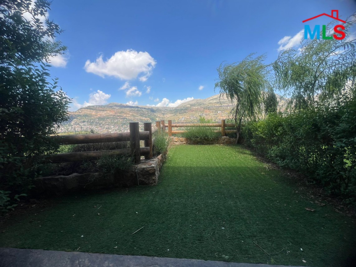 High-End Furnished Chalet With Garden For Rent in Fakra