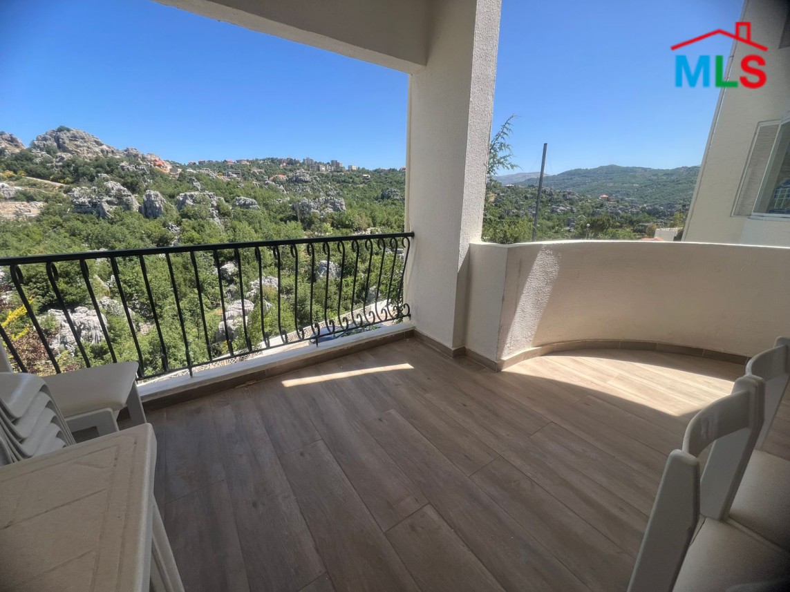Furnished Chalet With Mountain View For Rent in Faytroun