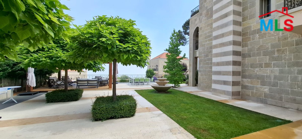 Fully Furnished Decorated Villa For Rent in Gated Community In Bikfaya