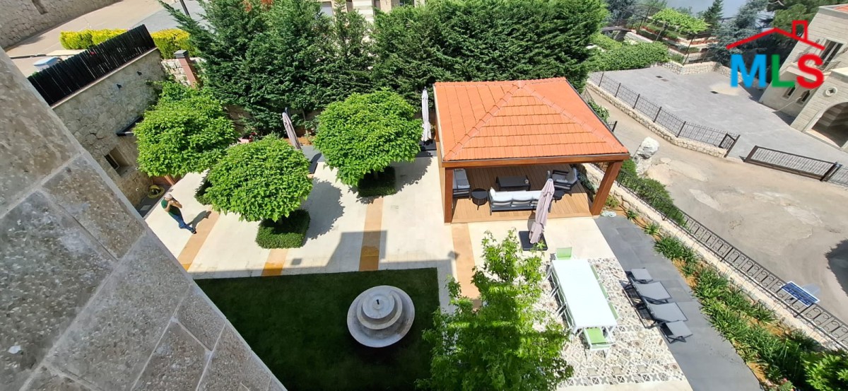 Fully Furnished Decorated Villa For Rent in Gated Community In Bikfaya