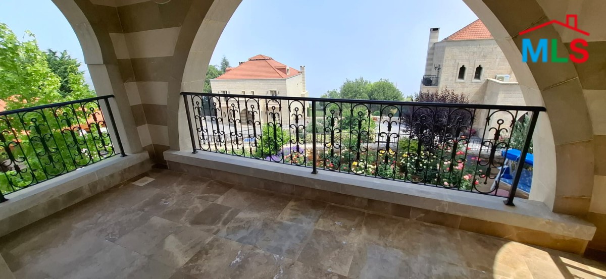 Fully Furnished Decorated Villa For Rent in Gated Community In Bikfaya