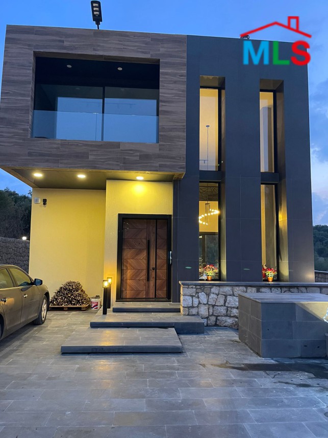 Furnished & Decorated Villa With High-End Finishing For Rent In Kour, Batroun