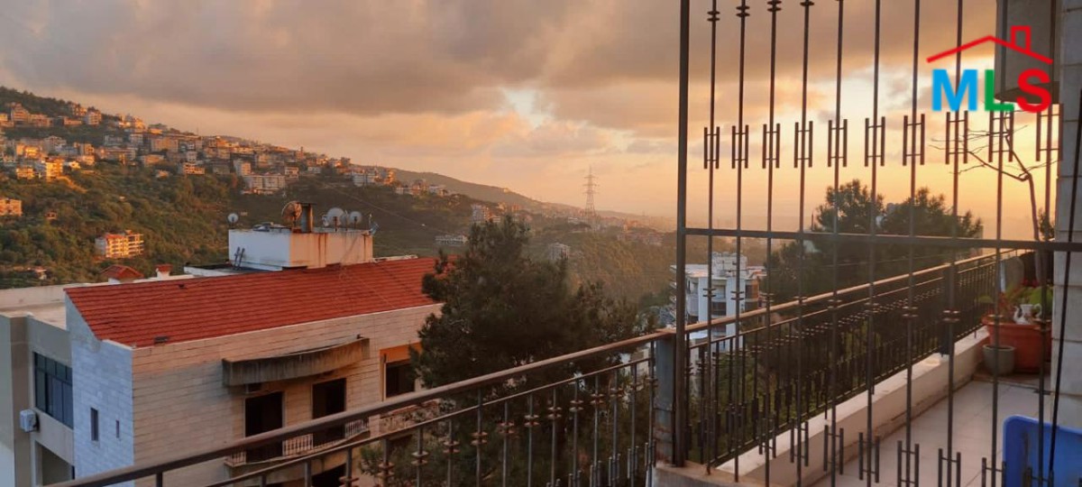 Fully Furnished Apartment With Terrace For Rent in Rabweh