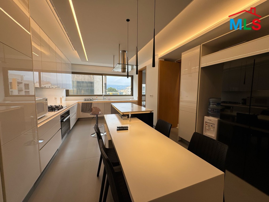 Fully Furnished High-End Finishing Apartment For Rent in Beit Meri