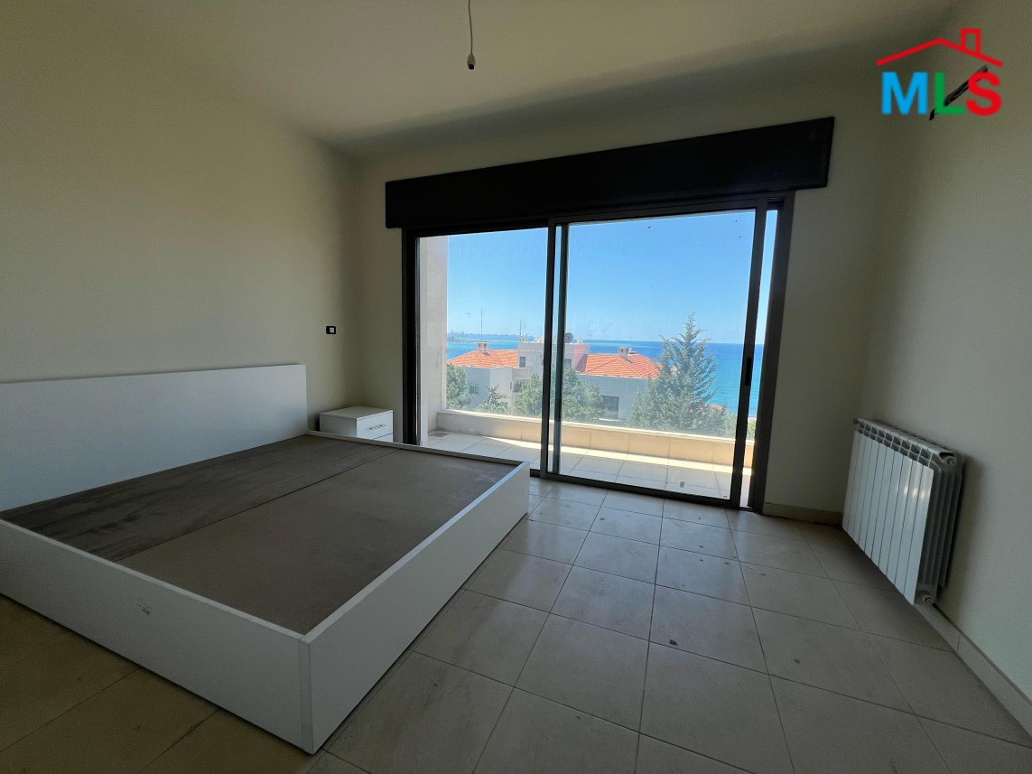 Semi-Furnished Apartment With Garden For Rent in Kfarhbeib