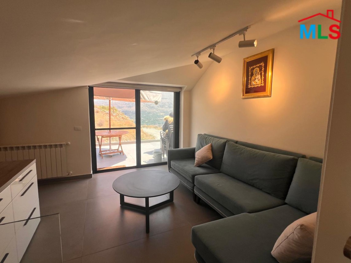 Fully Furnished Luxurious Chalet With Terrace For Rent in Zaarour