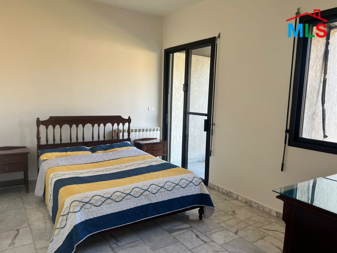 Fully Furnished Decorated Apartment With Terrace For Rent in Bsalim