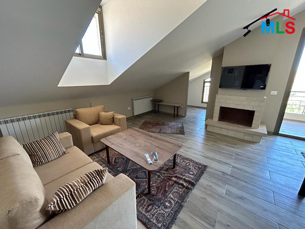 Fully Furnished Chalet With Panoramic View For Rent In Val De Neige, Faraya