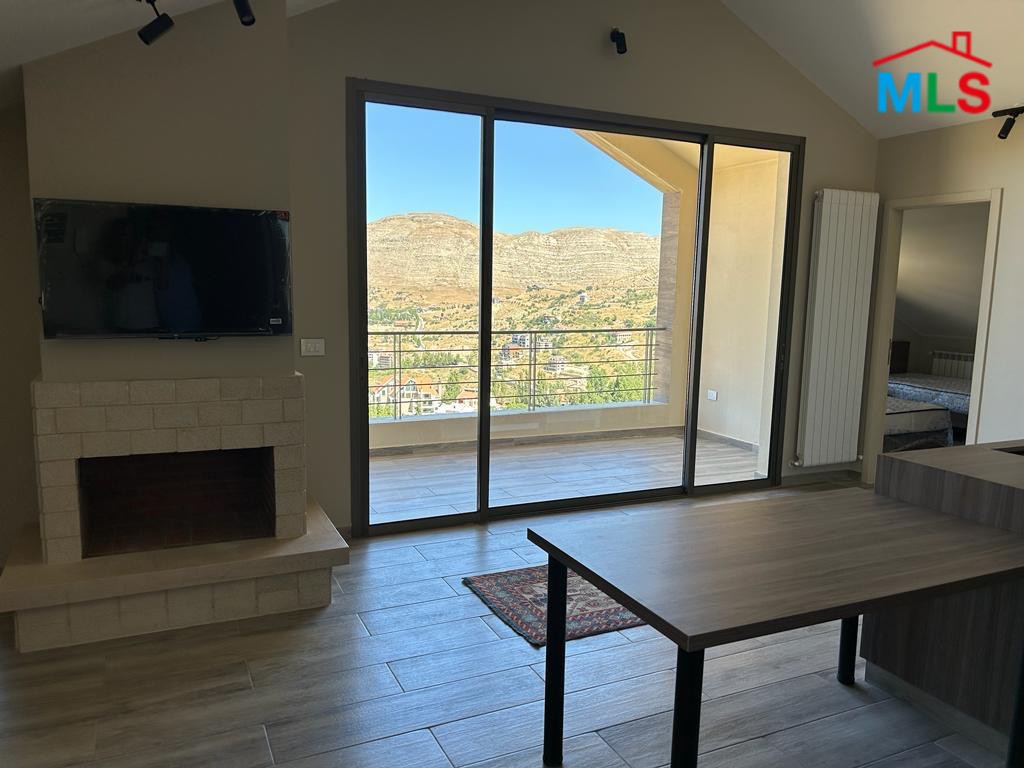 Fully Furnished Chalet With Panoramic View For Rent In Val De Neige, Faraya