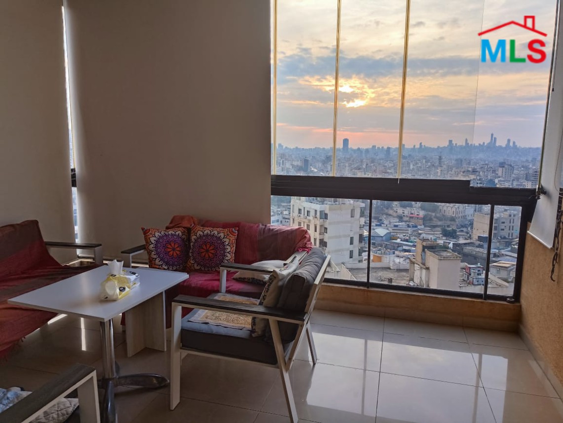 Furnished Apartment With Open View For Rent in Zalka