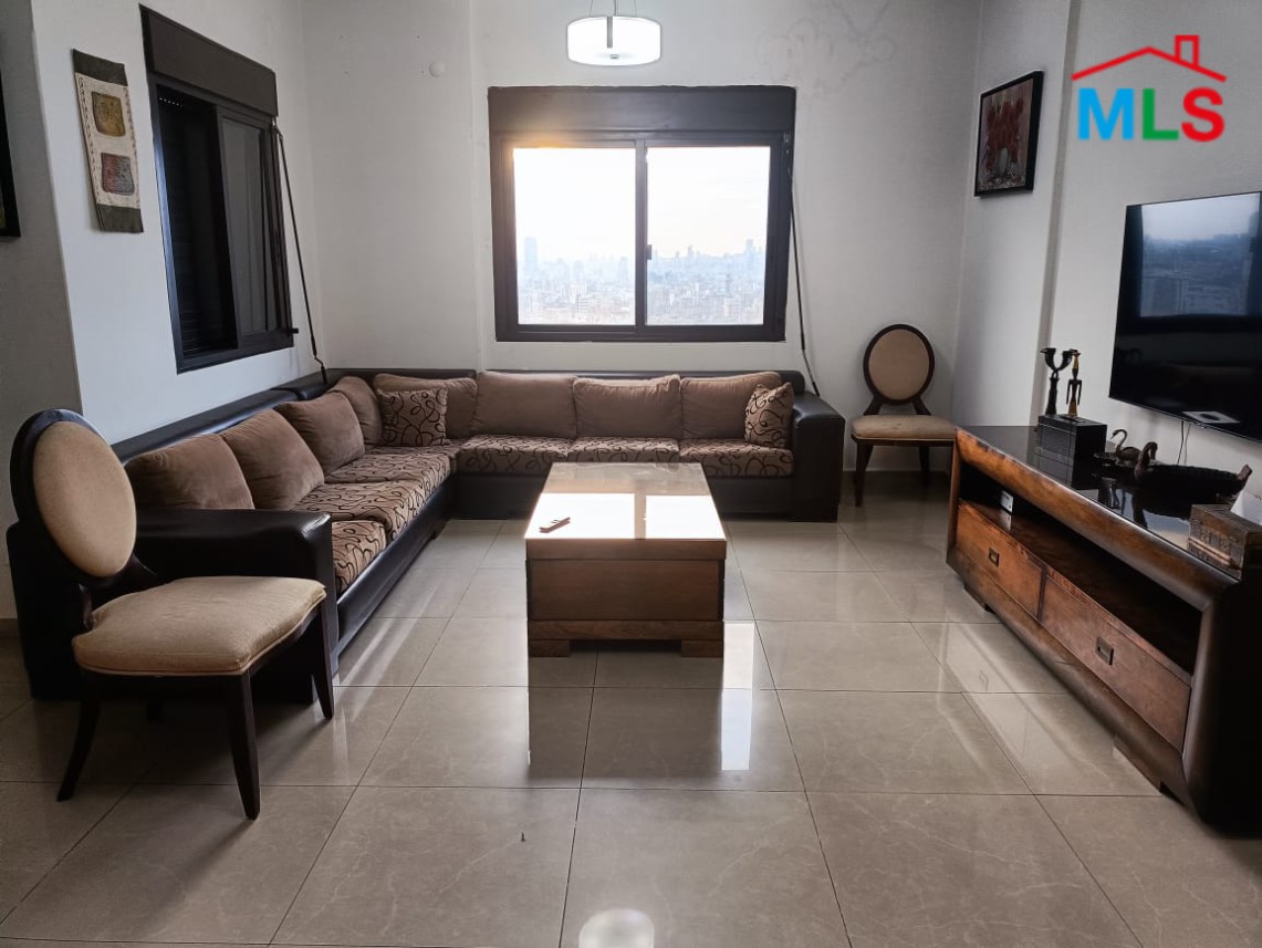 Furnished Apartment With Open View For Rent in Zalka