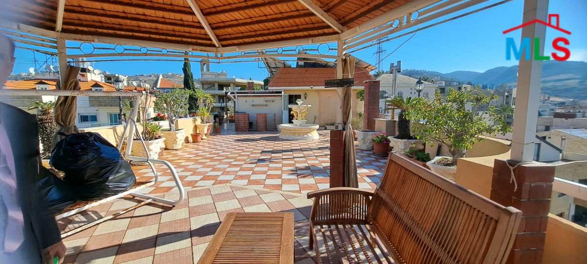 Semi-Furnished Apartment With Panoramic Seaview For Rent in Hboub