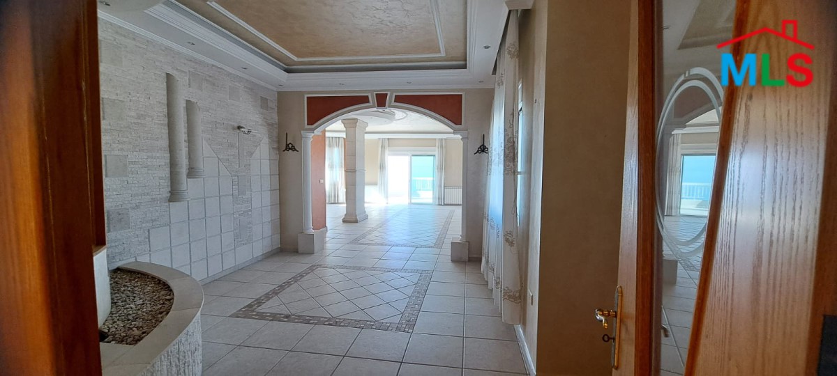 Semi-Furnished Apartment With Panoramic Seaview For Rent in Hboub