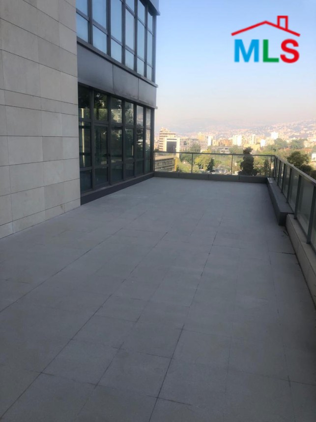 Ready to Move-In Office with Terrace For Rent in Achrafieh, close to Adlieh
