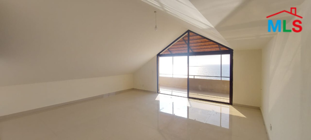 2-Bedroom Roof Apartment With Seaview For Rent in Nahr Ibrahim