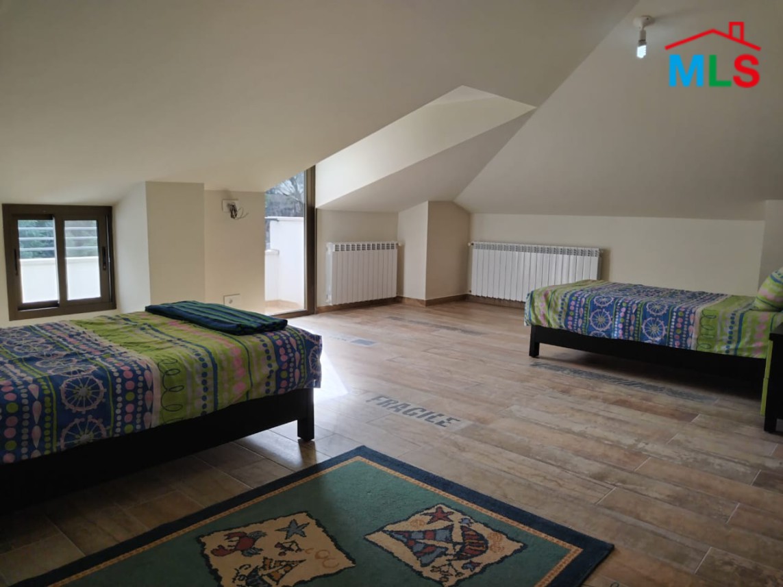 Cozy 2-Bedroom Roof Apartment With Terrace For Rent in Achkout