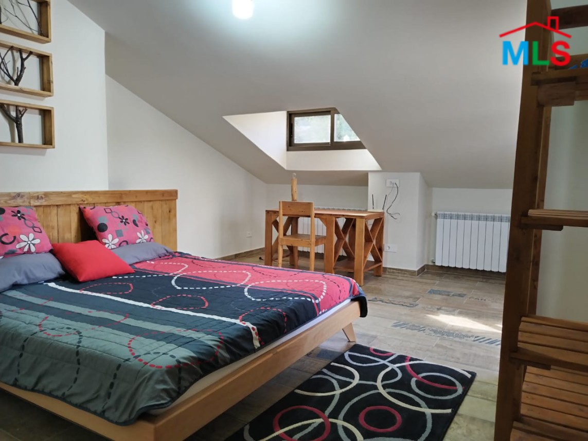 Cozy 2-Bedroom Roof Apartment With Terrace For Rent in Achkout