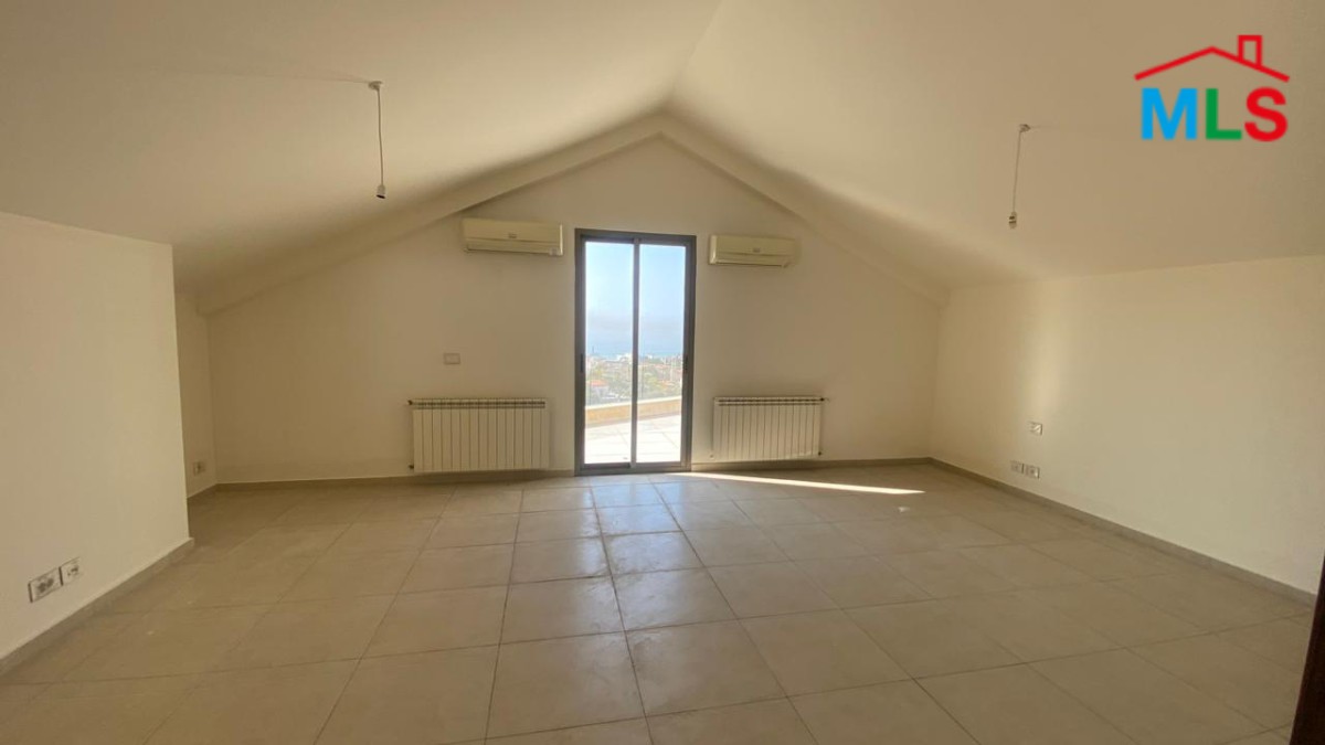 Spacious Duplex With a Beautiful View And Large Terrace For Rent In Dik El Mehdi