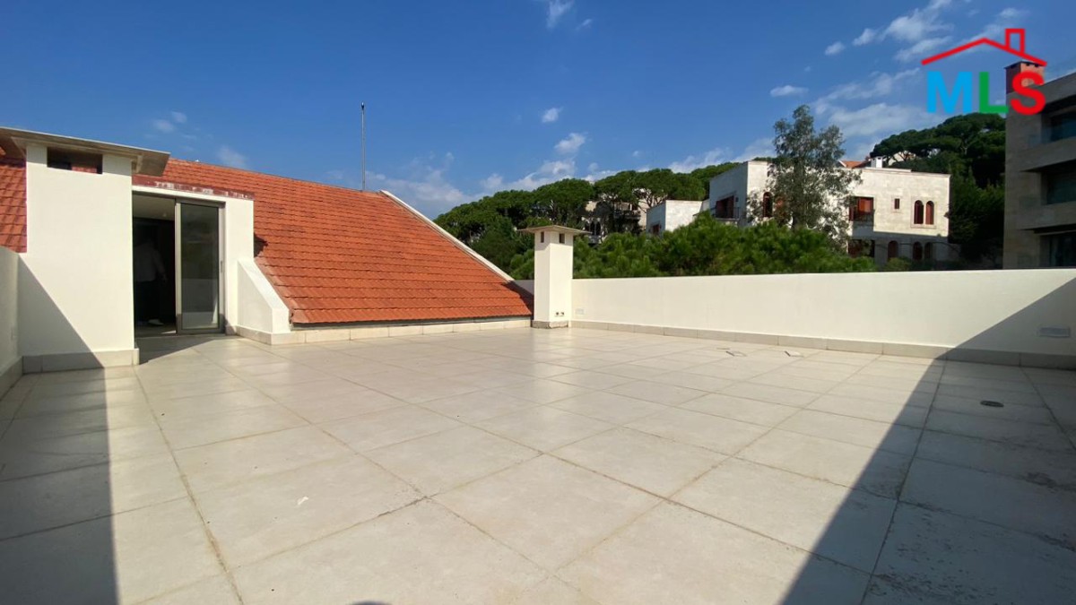 Spacious Duplex With a Beautiful View And Large Terrace For Rent In Dik El Mehdi