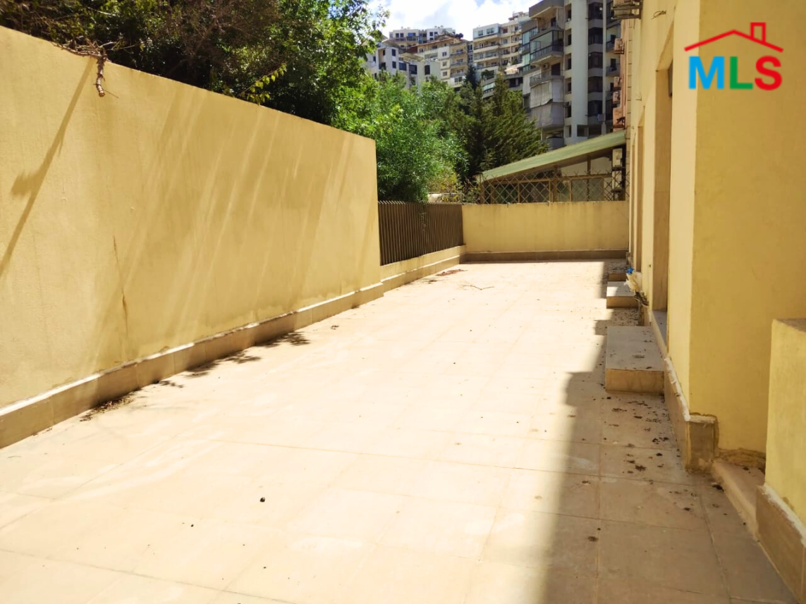 Spacious Apartment with Terrace For Rent in Dik El Mehdi