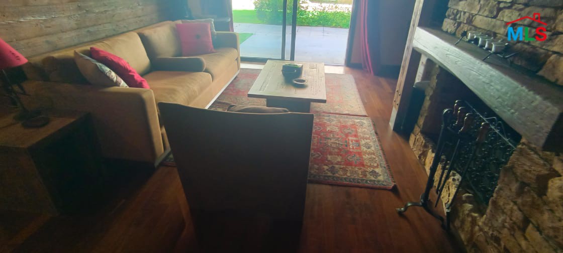 Decorated Chalet With Private Garden For Rent in Mzar, Kfarzebian