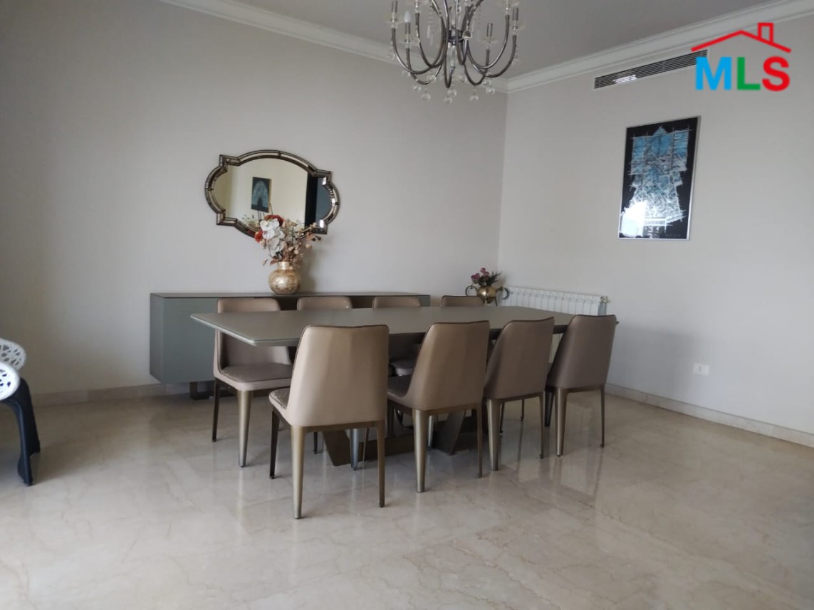 Furnished Apartment With Terrace & Garden for Rent In Kfarhbeib
