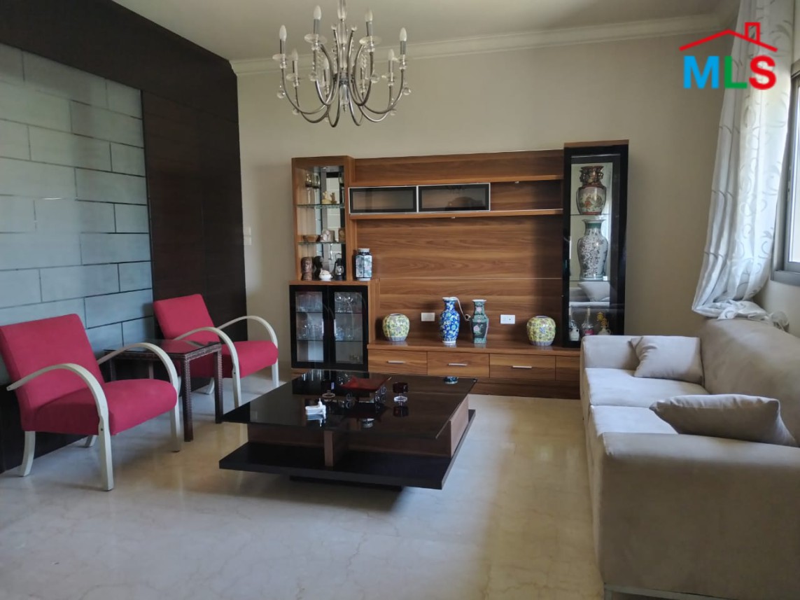 Furnished Apartment With Terrace & Garden for Rent In Kfarhbeib