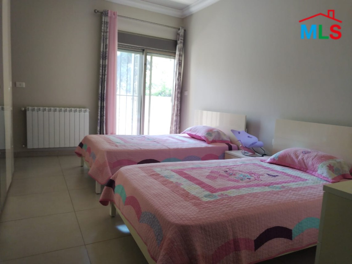 Furnished Apartment With Terrace & Garden for Rent In Kfarhbeib