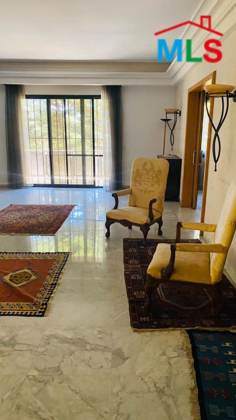 Spacious Furnished Apartment With Garden for Rent In Naccache