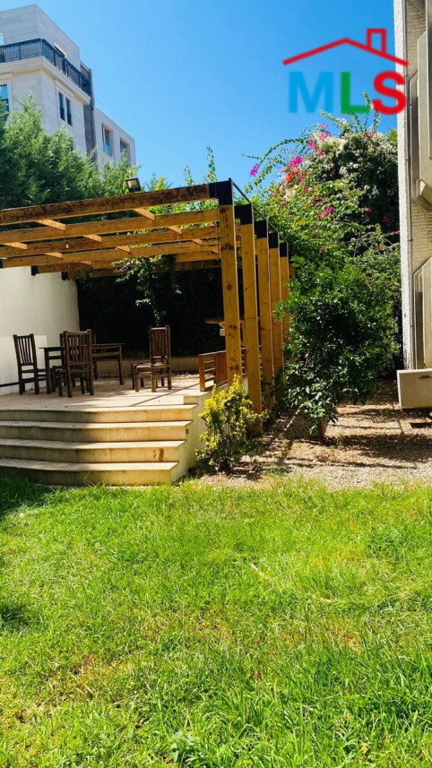 Spacious Furnished Apartment With Garden for Rent In Naccache