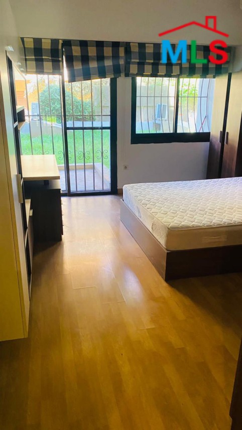 Spacious Furnished Apartment With Garden for Rent In Naccache
