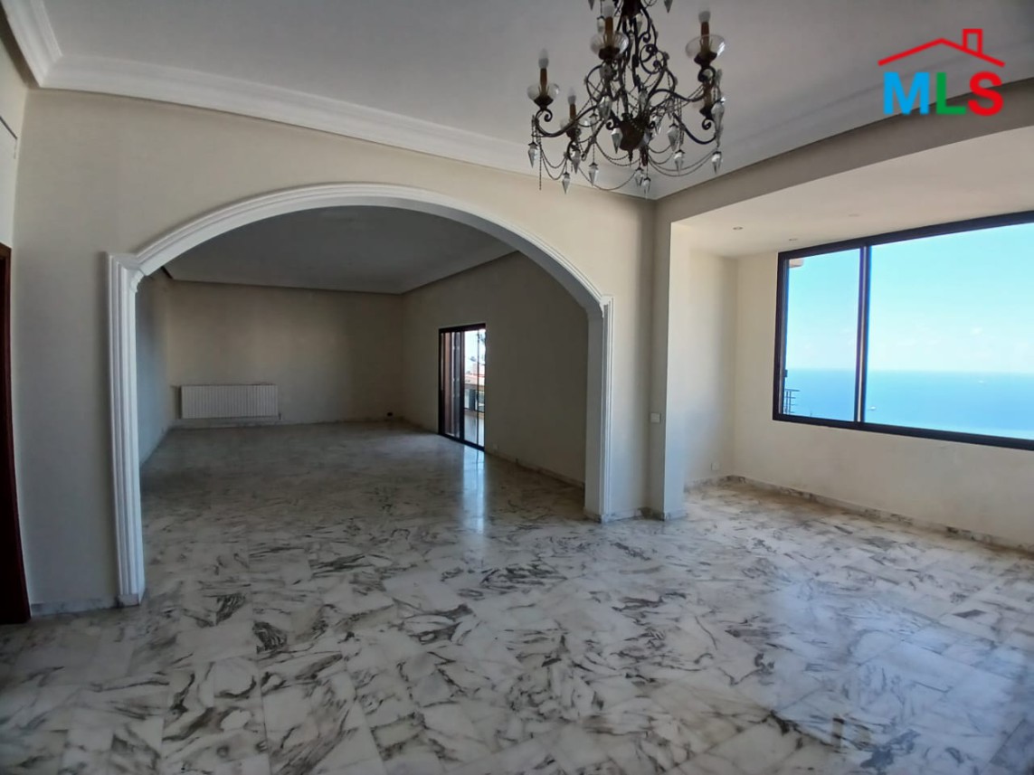 Spacious Furnished Apartment with Panoramic View For Rent in Biyada
