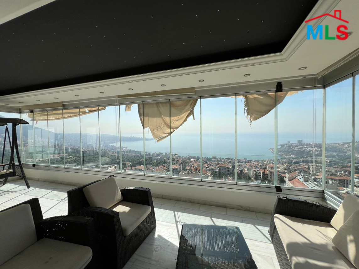 Apartment For Rent With A Panoramic Sea view in Kfarhbeib