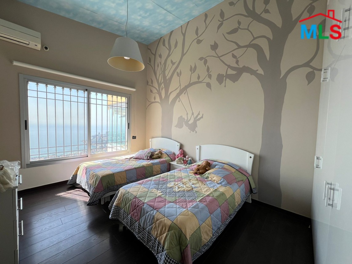 Apartment For Rent With A Panoramic Sea view in Kfarhbeib
