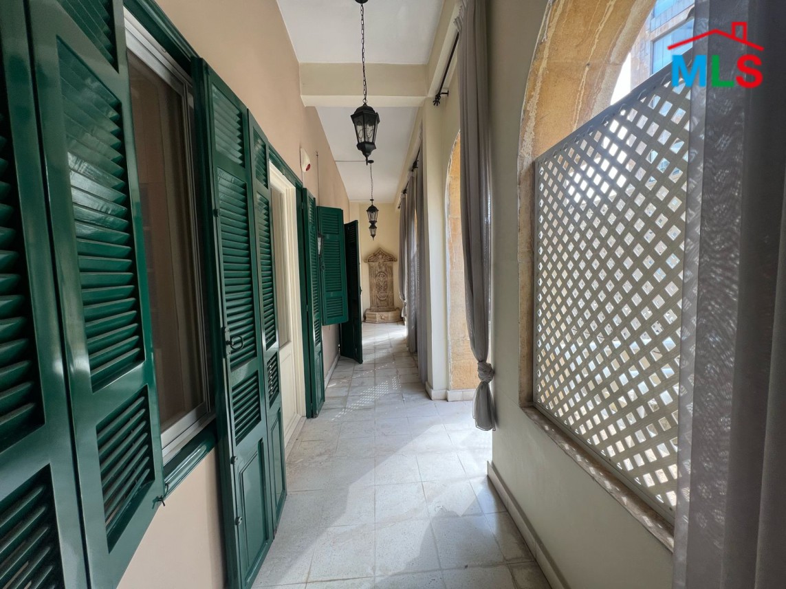 High Ceiling Vintage Apartment for Rent In Achrafieh