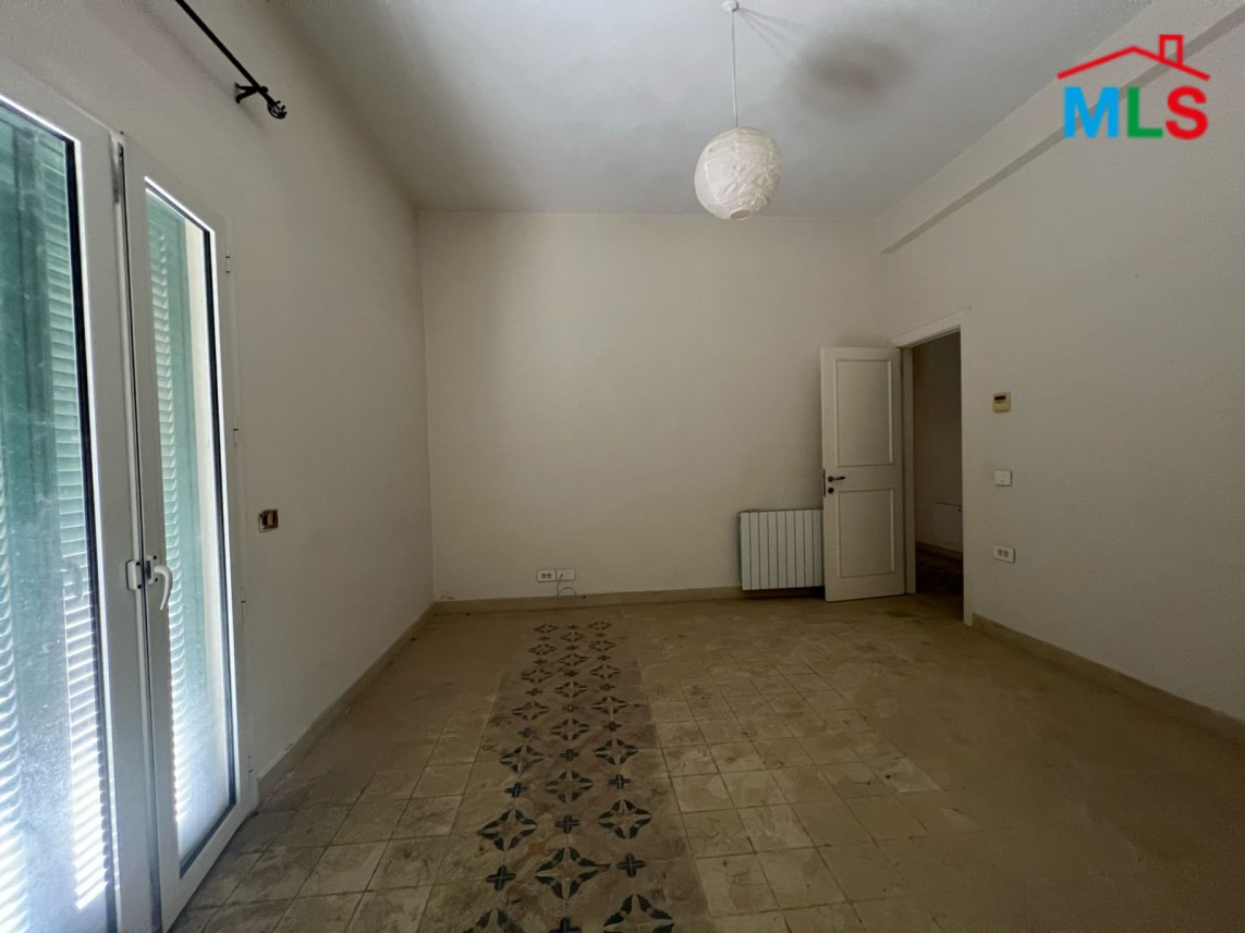 High Ceiling Vintage Apartment with Terrace for Rent In Achrafieh