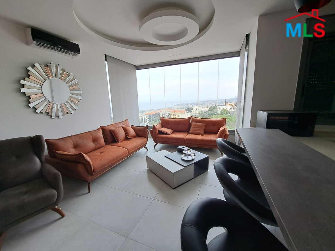 Furnished Apartment for Rent In Blat with Panoramic sea view