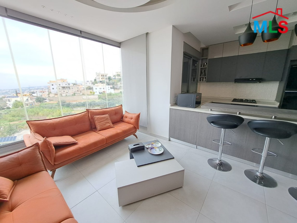 Furnished Apartment for Rent In Blat with Panoramic sea view