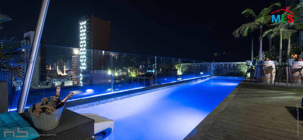 Spacious Luxurious Apartment With Rooftop & Private Pool for Rent in Achrafieh