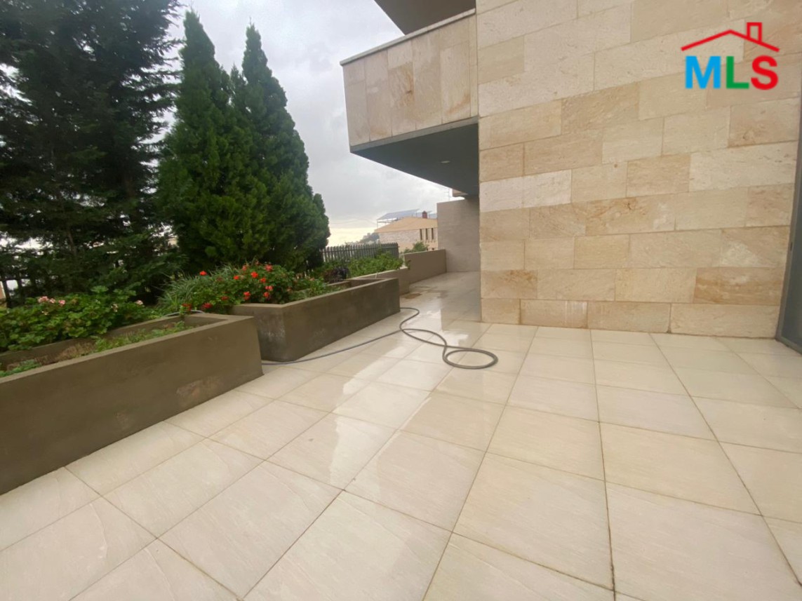 Ground Floor Apartment With Terrace for Rent in Kfarhbeib