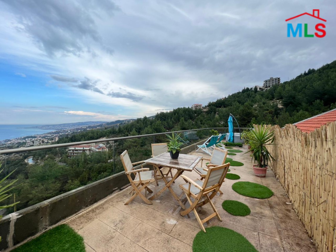 Fully Furnished Roof in Adma Safra With Terrace & Amazing View for Rent