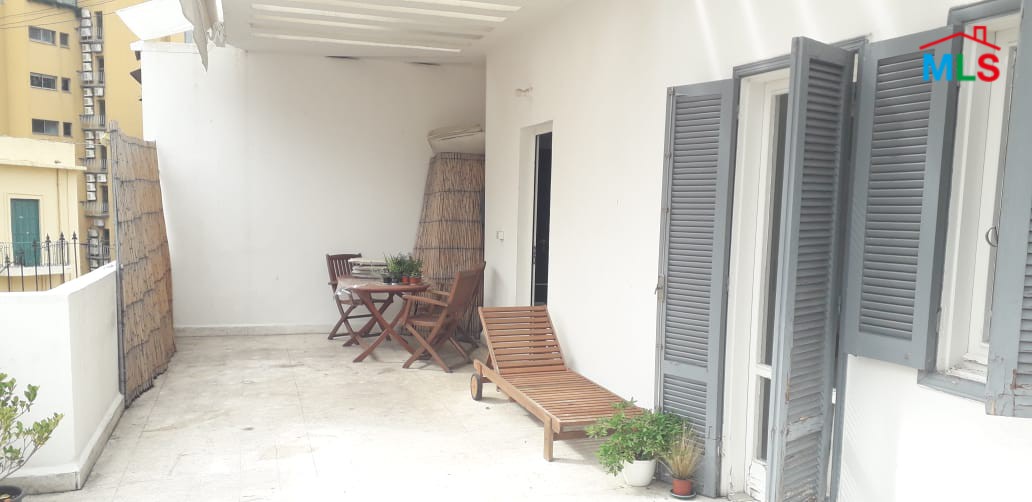 Furnished Apartment with Terrace For Rent In Furn El Hayek, Achrafieh