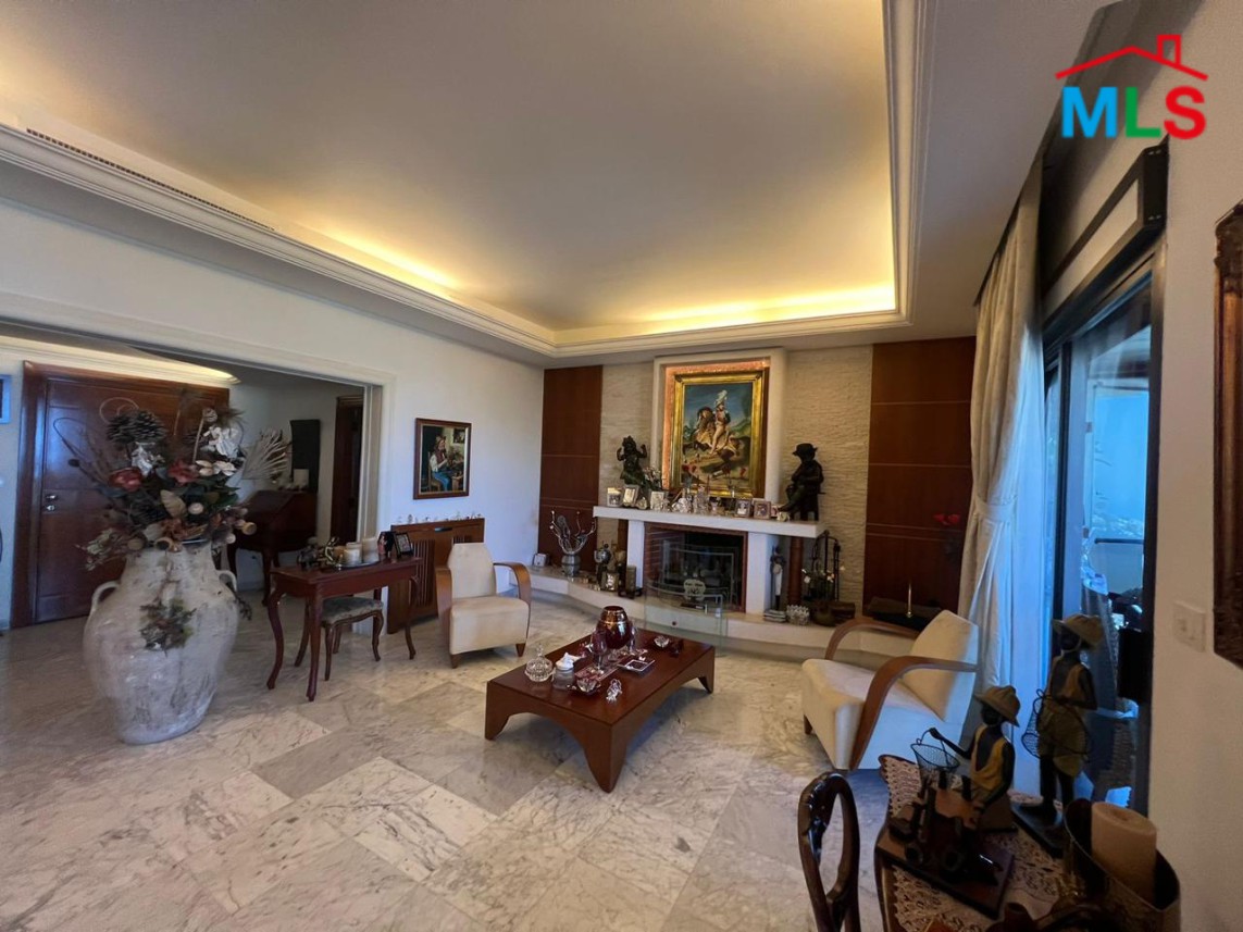 Fully Furnished Apartment for Rent With An Amazing Seaview In Kfarhbeib