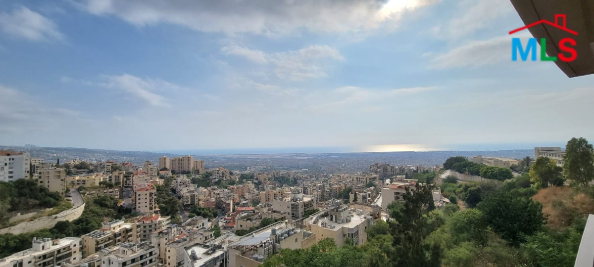 Fully Furnished Apartment with open view for Rent in Baabda
