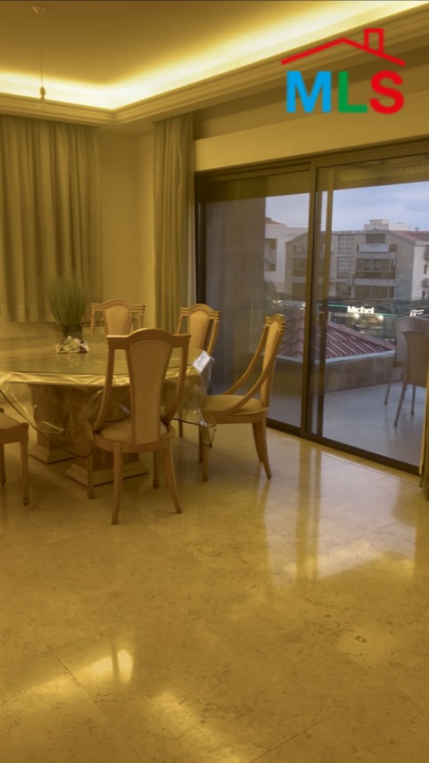 Furnished Apartment with 60 Sqm Backyard for Rent In Kfarhbeib