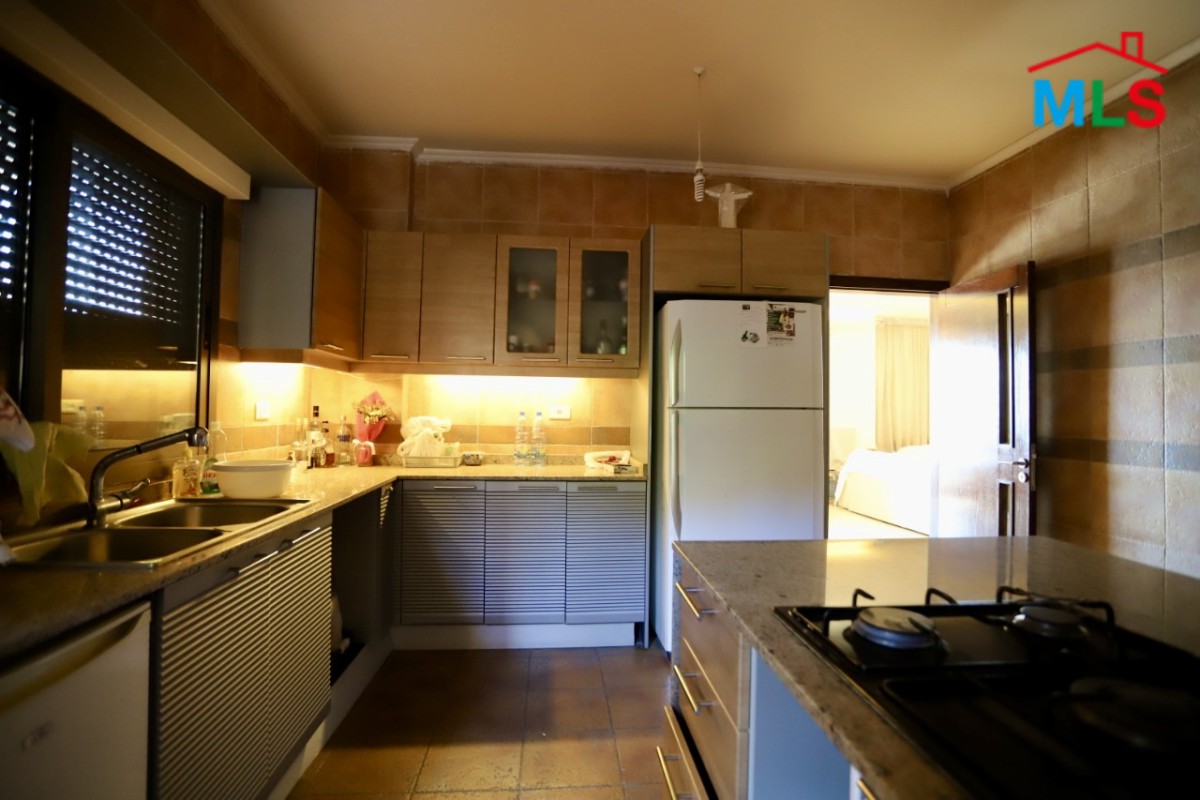 Furnished Apartment with 60 Sqm Backyard for Rent In Kfarhbeib