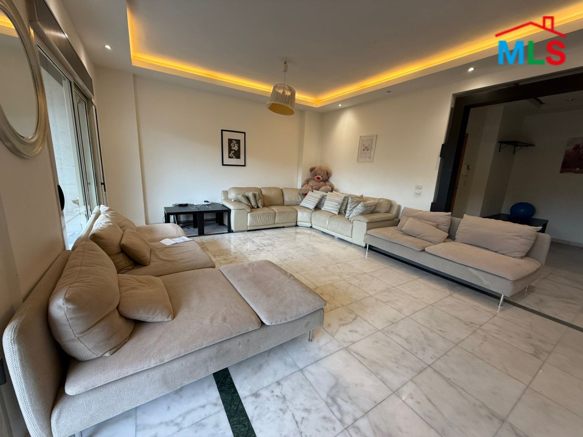 Partly Furnished Apartment for Rent in Adma with a Garden